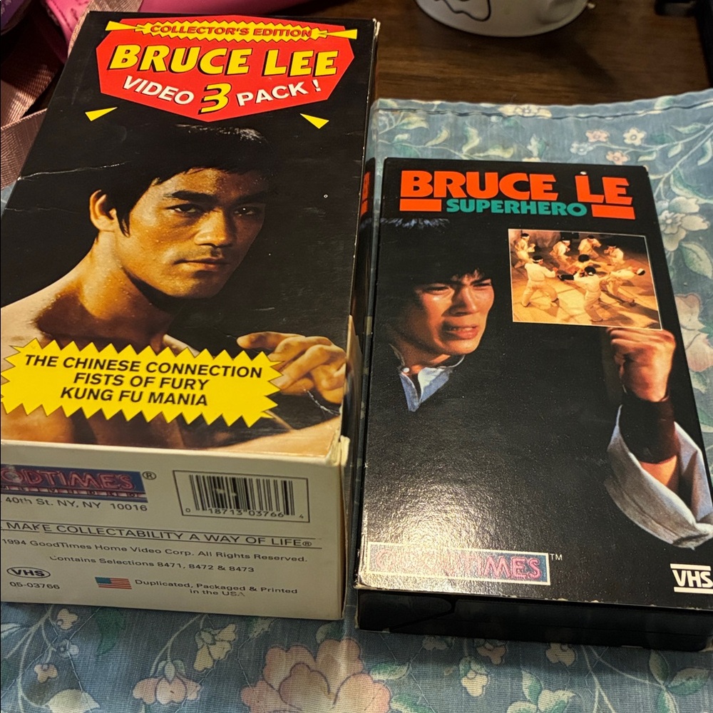 Bruce Lee VHS Collector's Set